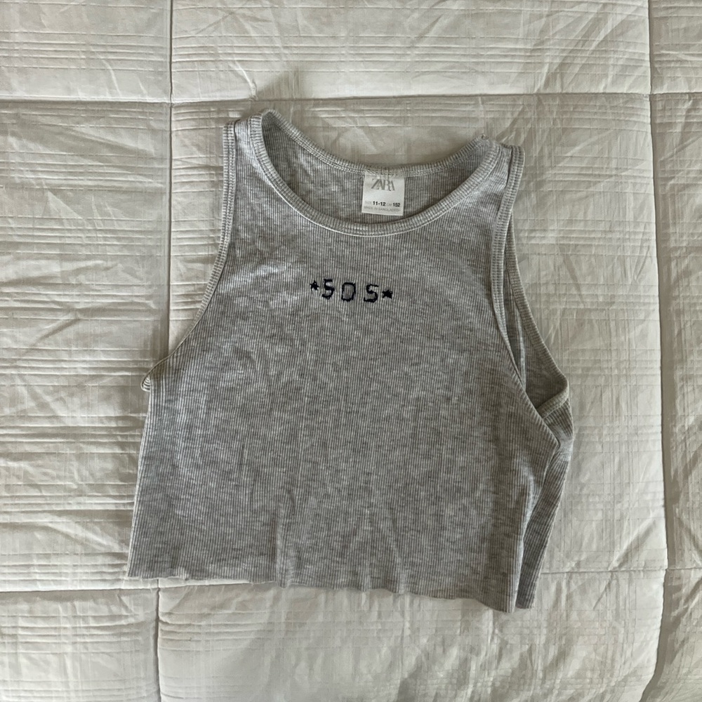 Vintage Zara embroidered top